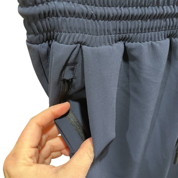 ATHLETA ~ Navy Blue Metropolis Straight Leg Pants - Picture 4 of 14